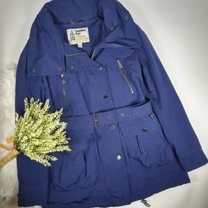 London Fog Heritage Navy Trench Coat